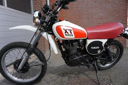 Yamaha  500 XT bouwjaar 1979 Op Nederlands kenteken