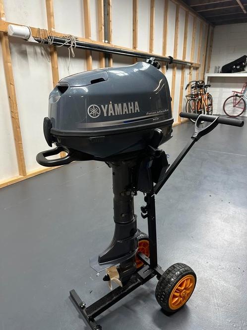 Yamaha 6 PK motor met Lodestar rubberboot 1 seizoen oud