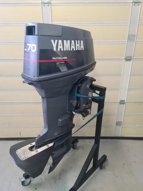 Yamaha 70pk langstaart met nieuwe  afstandsbediening 