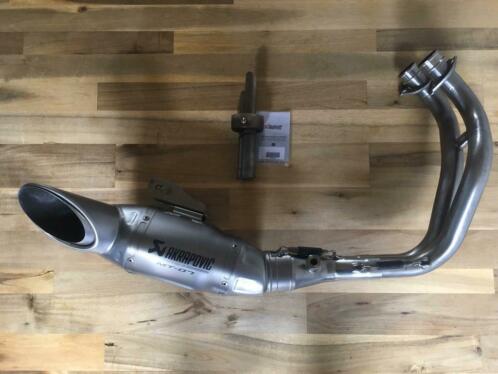 Yamaha Akrapovic uitlaat MT07 XSR en MT 07 Tracer 700