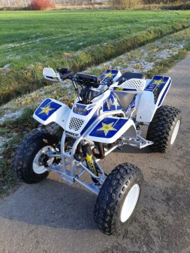 Yamaha Blaster quad rockstar white 200cc 2 takt monster.