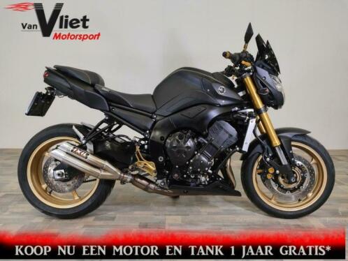 YAMAHA FZ 8 N Mat zwart special. FZ8 Naked bike (bj 2010)