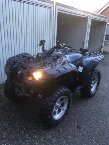 Yamaha grizzly 700 met kenteken