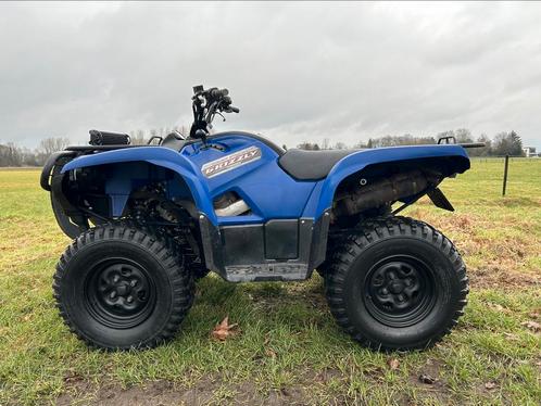Yamaha Grizzly 700 Quad Blauw Landbouwquad 4x4