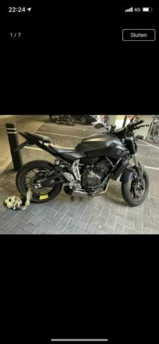 Yamaha mt 07