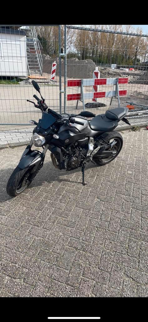 Yamaha Mt 07 A2 volvermogen voorlopig onderhoudsvrij