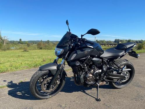 Yamaha MT-07 ABS 55KW tech black (bj 2018)