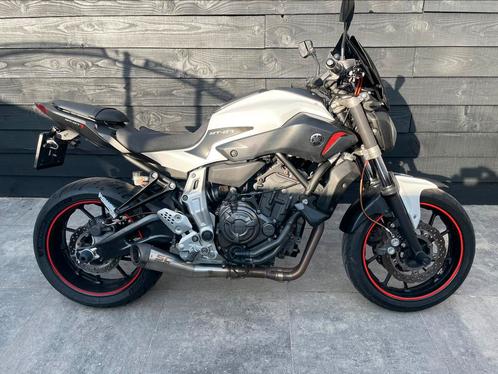 Yamaha MT-07 SC Project uitlaat