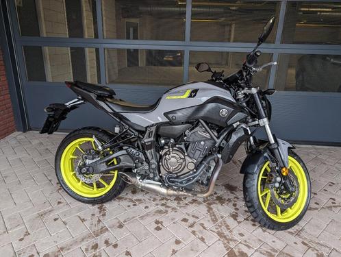 Yamaha MT-07 uit 2018 (Akraprovic uitlaatsysteem)