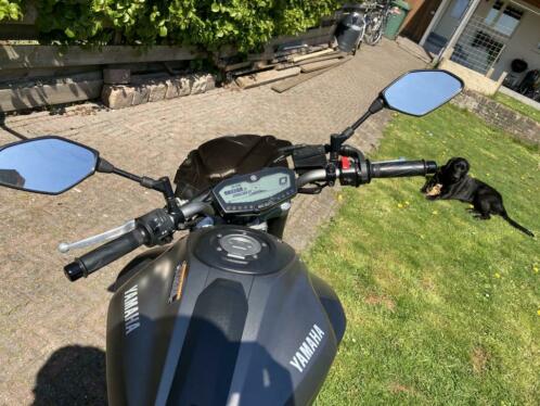 Yamaha MT-07 zwartantraciet