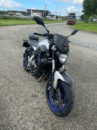 Yamaha MT07 Racing Blue A2 geschikt