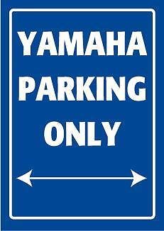 Yamaha Parking sign 