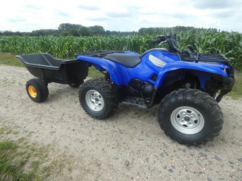 YAMAHA Quad (type Grizzly 700 FI, CVT, Polar trailer)