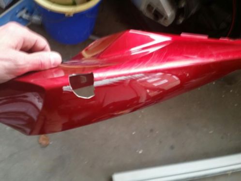 Yamaha R1 2004 achterkuip deel