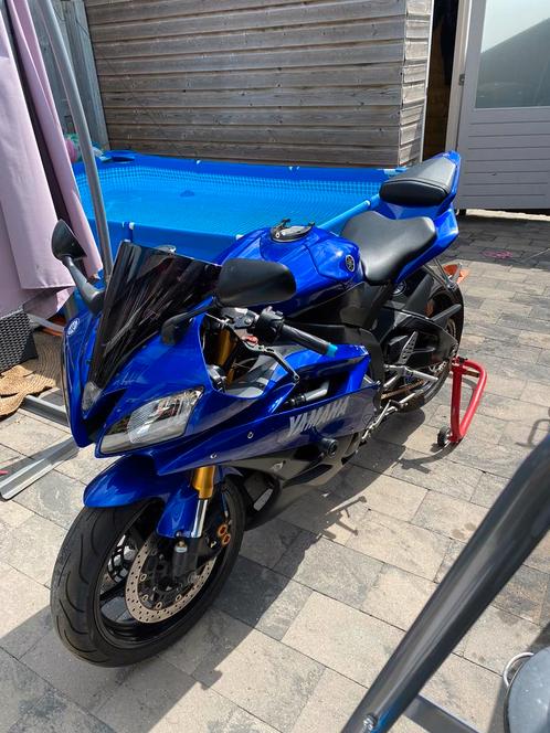 Yamaha R6 2006 blauw Remus (decat) 33000km