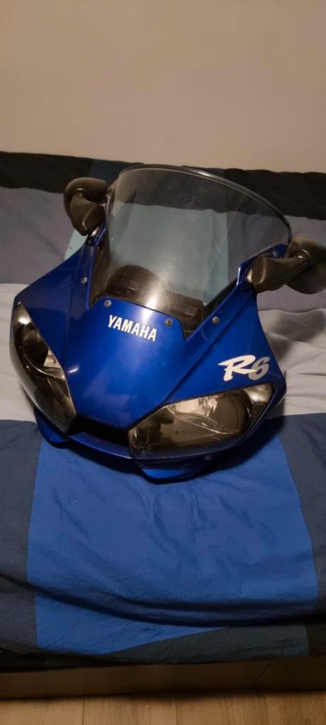 Yamaha R6 bj 2000 onderdelen (uitlaat, tank, kappenset)