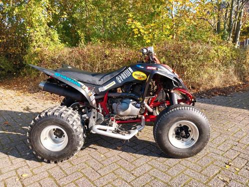 YAMAHA RAPTOR 350 quad met auto kenteken inruil mogelijk