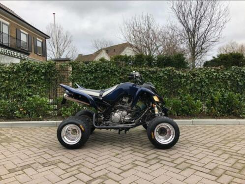 Yamaha raptor 700 R 2012 blauw special breedset nl kenteken