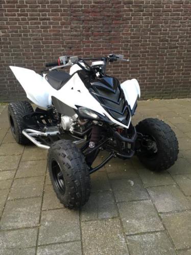 Yamaha raptor 700R parlemoer wit te koop