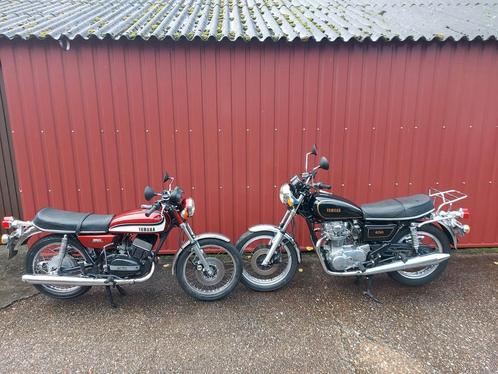 Yamaha RD 350 RD350 en Yamaha XS 650 XS650