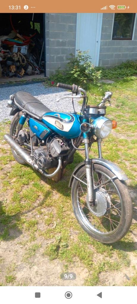Yamaha rd as3 125 cc  2 takt 2 cilinder 1973