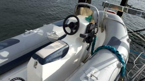 Yamaha Rib eye met stuurconsole tender rubberboot