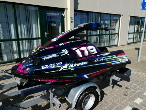 Yamaha Superjet 701 2009 met Pega dubbel trailer