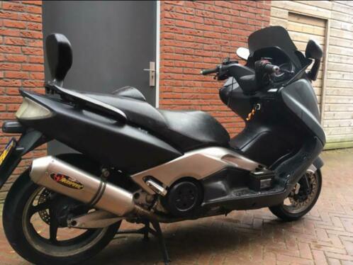 Yamaha tmax 500 xp500 defect motor met akrapovic