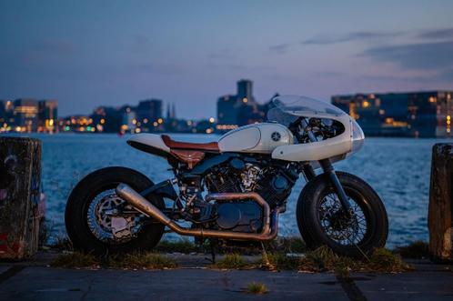 Yamaha TR1 Caferacer quotThe White Pearlquot uit 1981