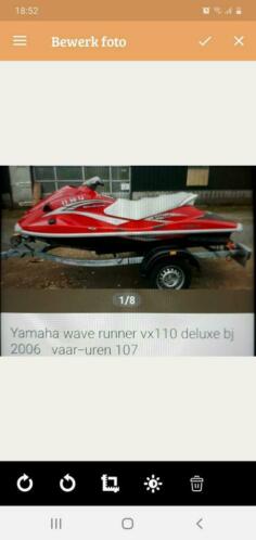 Yamaha wave runner vx 110
