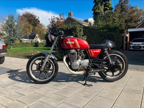 Yamaha xs 250 1981 originele delen zijn aanwezig