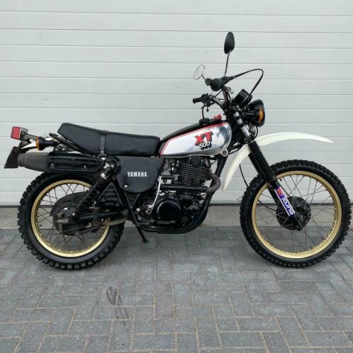 Yamaha XT500 in originele staat