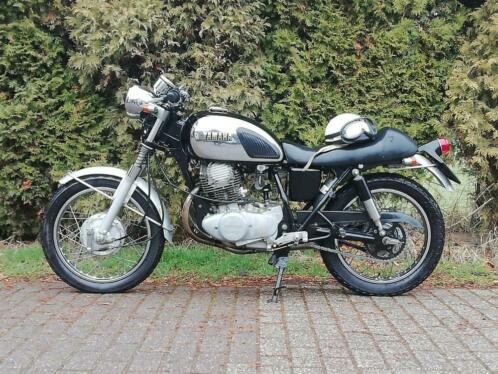 YAMAHA YD 250 1978 caferacer bobber unieke motor 