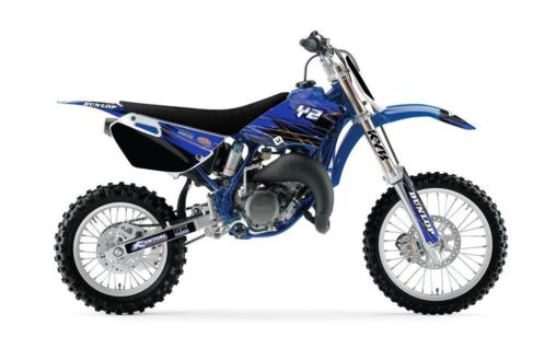 yamaha yz 85 flu racing stikkerset met zadelovertrek 