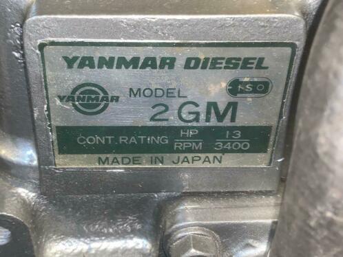 Yanmar 2GM dieselmotor