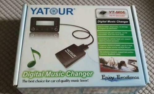 Yatour digitale muziek wisselaar Ford Mondeo CD 6000