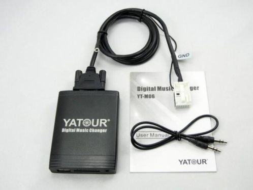 Yatour interface adapter AUX SD USB MP3 iphone enz Toyota
