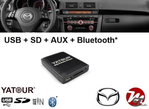 YATOUR MAZDA Bluetooth USB SD AUX interface  CD-wisselaar