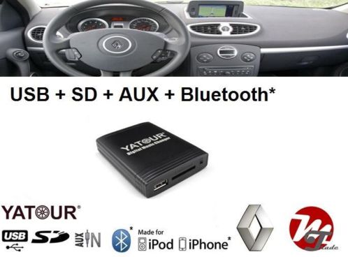 YATOUR RENAULT Bluetooth USB SD MP3 interface CD-wisselaar