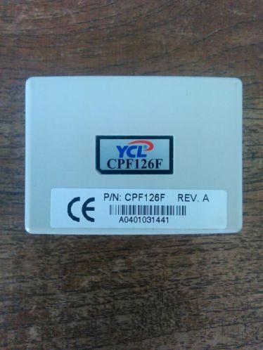 YCL CPF126F ADSL Splitter met toebehoren