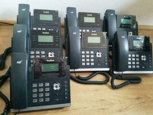 Yealink T41S IP Deskphone VoIP telefoon 7 telefoons