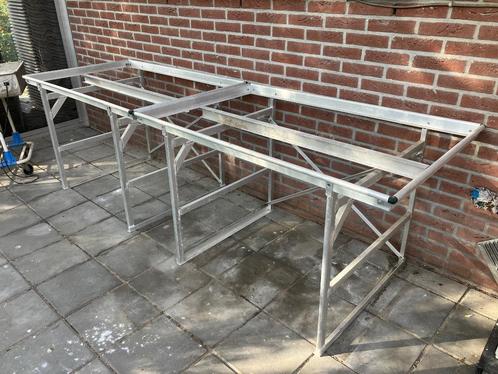 zaaitafel aluminium onderstel 120 kg