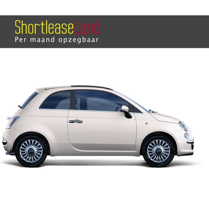 Zakelijk Fiat 500 shortleasen All-in v.a. 249,- per maand