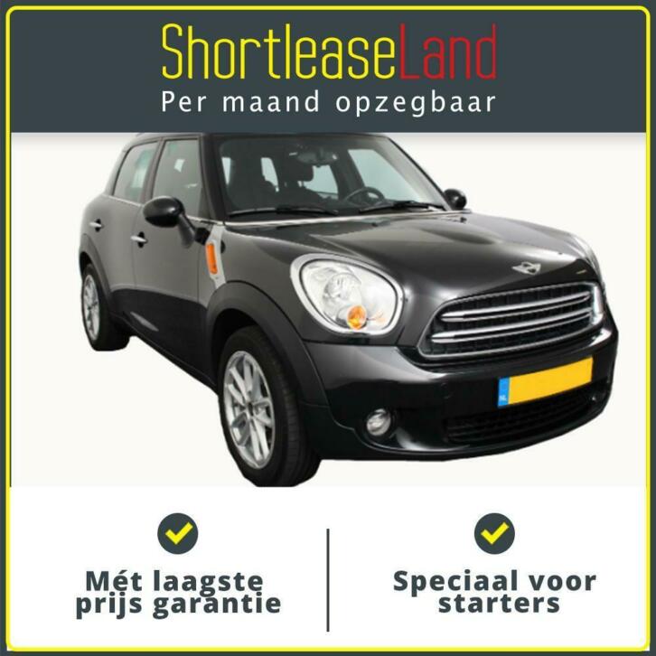 Zakelijke Mini personenwagen Shortlease v.a. 469,-  Maand