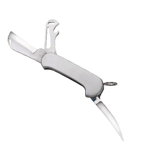 Zakmes RVS, multifunctioneel watersportmes