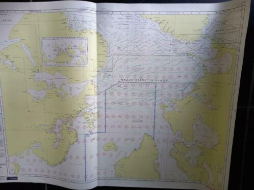 ZeekaartenNwe set JanDec BA routening chart N-Atl. Ocean