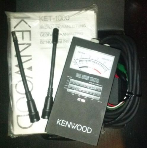 Zeer exclusieve Kenwood KET-1000 Car Audio Tester