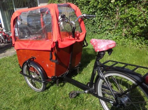 Zeer goed onderhouden babboe big bakfiets met accessoires 