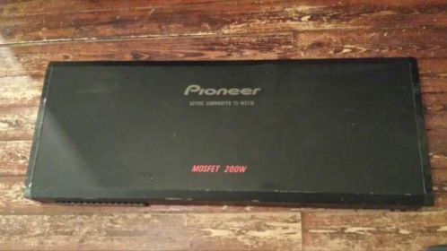 Zeer goede pioneer active subwoofer voor weinig