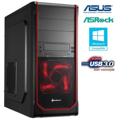 ZEER KRACHTIGE GAME PC Quadcore FX4300 R7-260X computer